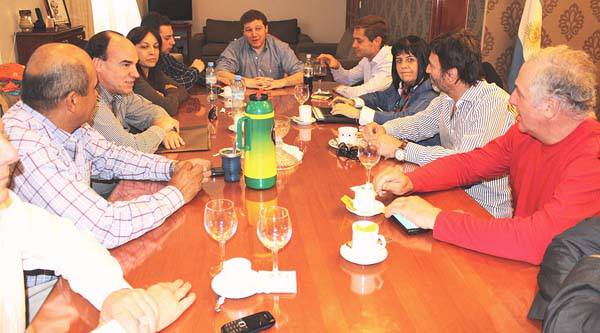 Sciurano, Melella y Aramburu reabrieron el diálogo tras los desencuentros por la 648