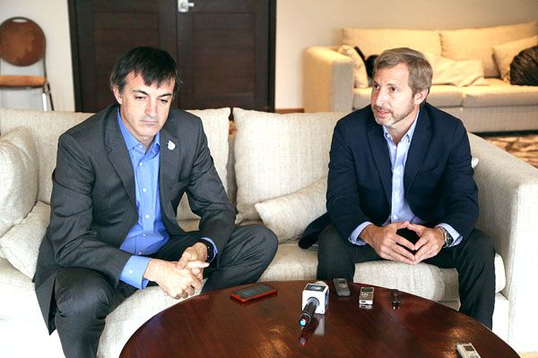 Frigerio esquivó precisiones sobre el futuro de la industria fueguina