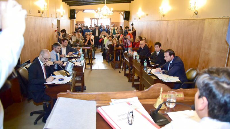 Colectivos: Vuoto valoró el respaldo de los concejales al empréstito