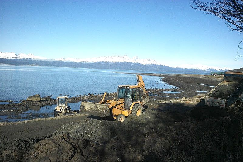 Realizaron obras de mejoramiento del sistema cloacal en el sector costero