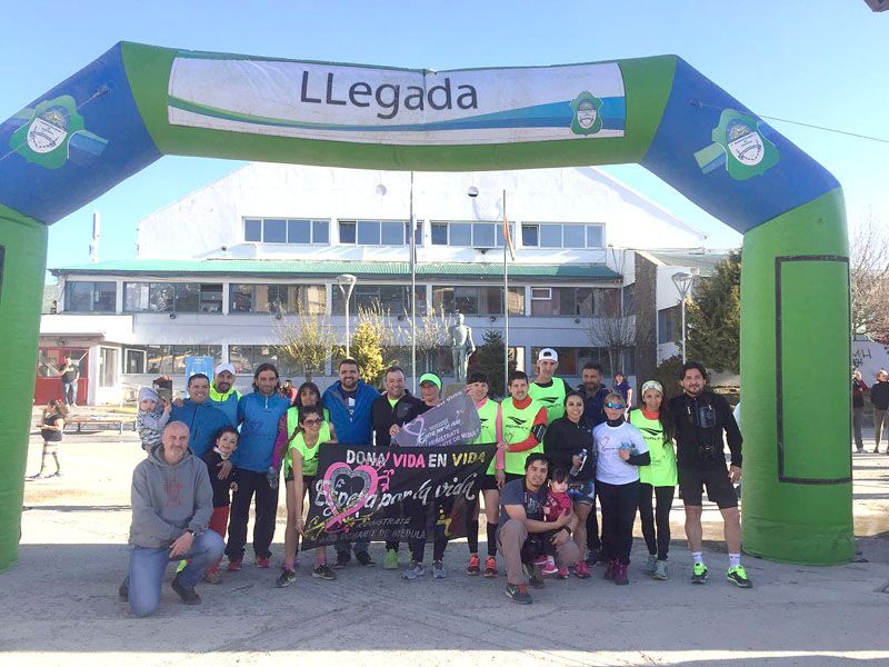 Vuoto recibió a atletas que concientizaron sobre la donación de médula ósea 