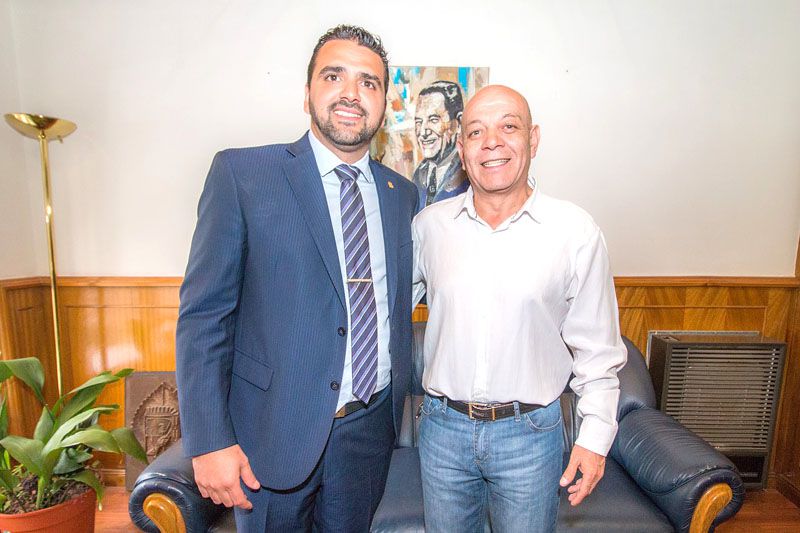 Vuoto dialogó con el concejal Romero sobre el presupuesto y la realidad local