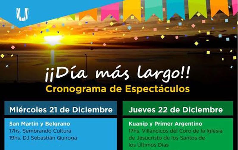 Comienzan los festejos por el Día Más Largo en Ushuaia