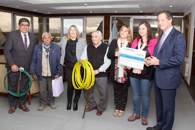 El BTF entregó una ayuda económica al hogar de día de Ushuaia