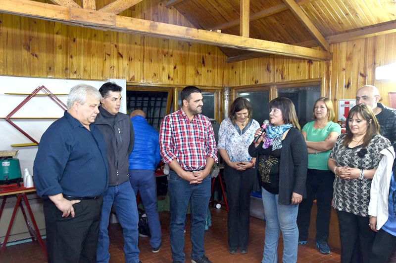 Vuoto reinauguró el Centro Comunitario ‘Juan Domingo Perón’