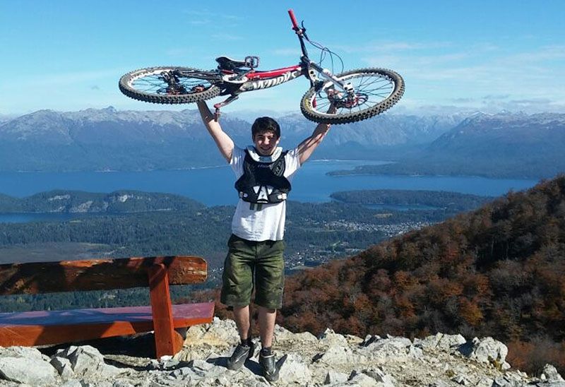 Lucas Jerez con podio en el Argentino
