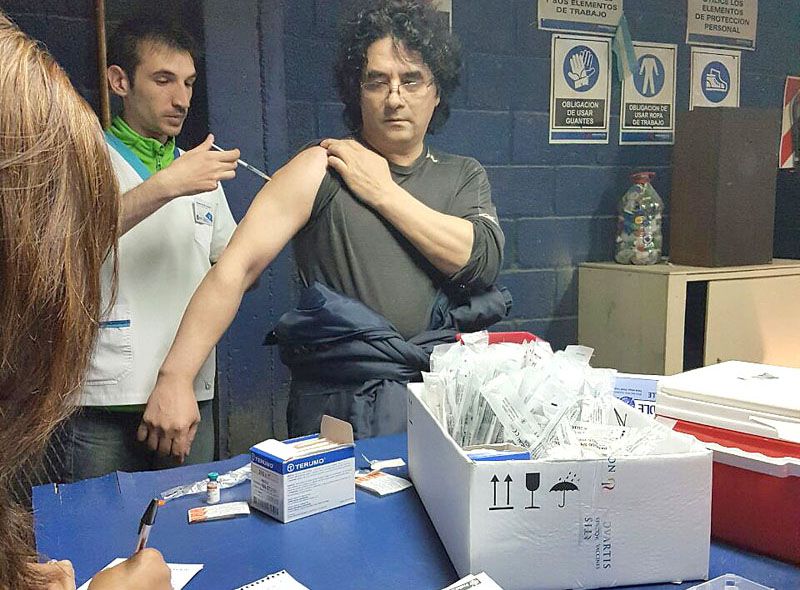 Personal municipal formó parte de la campaña de vacunación contra la Hepatitis ‘A’