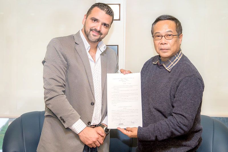 Vuoto recibió al Embajador de Tailandia en la Argentina