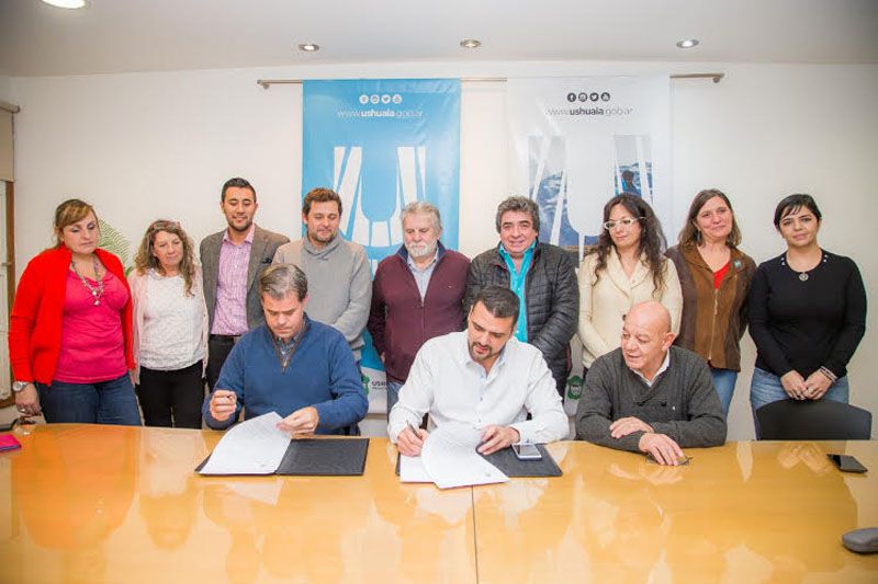 Vuoto y el intendente de Gualeguaychú firmaron un convenio de cooperación