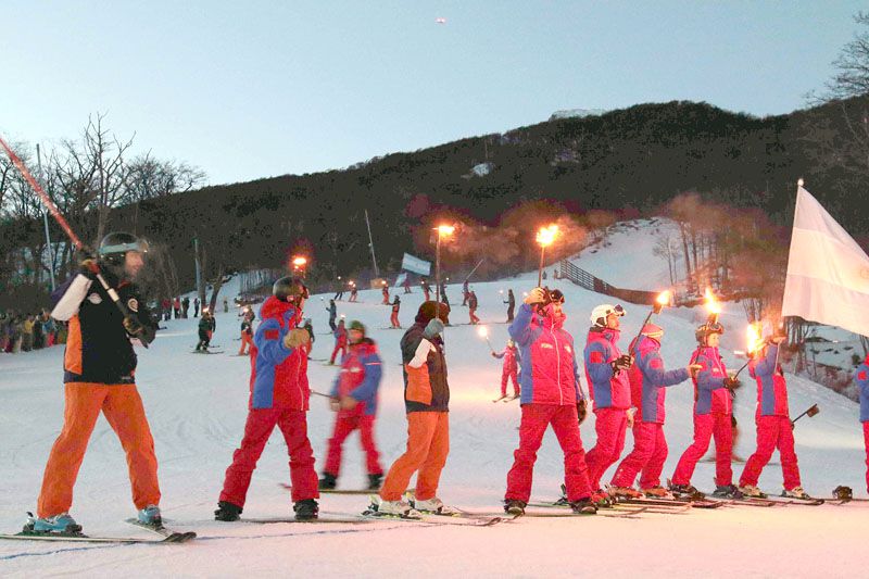 La Bajada de Antorchas tuvo su fiesta