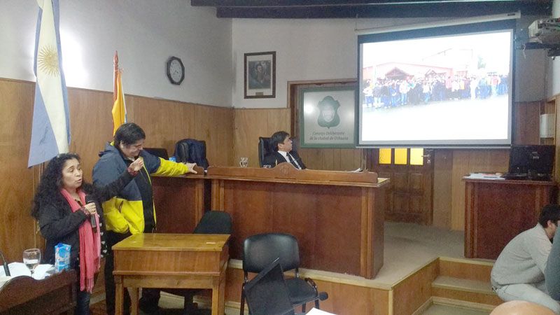 Fueguinos Autoconvocados volvieron a reclamar avances en la urbanización ‘11 de Noviembre’