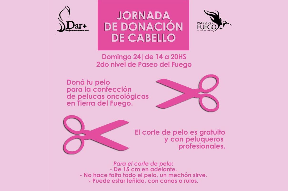Invitan a participar de una nueva jornada solidaria de donación de cabello