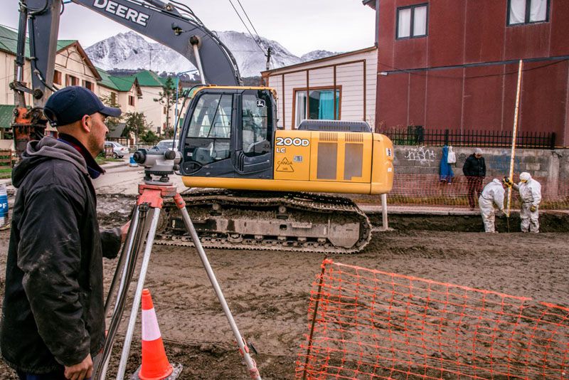 Comienzan las obras en Yrigoyen y se retoma la repavimentación de Gobernador Paz