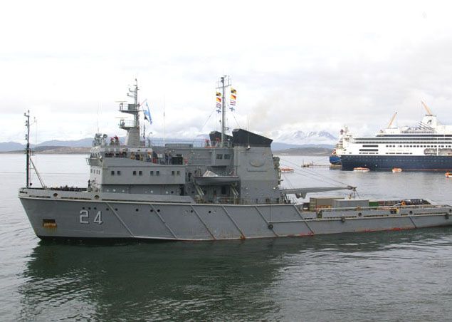 El Aviso ARA “Islas Malvinas” ya se encuentra en la Antártida