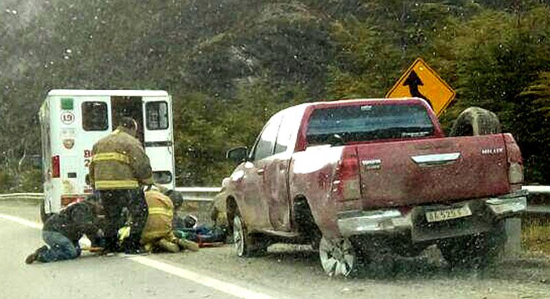 Dos personas lesionadas tras despiste en la zona de La Mosca Loca