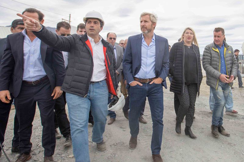 Bertone y Frigerio destacaron la importancia de la planta de tratamiento Arroyo Grande