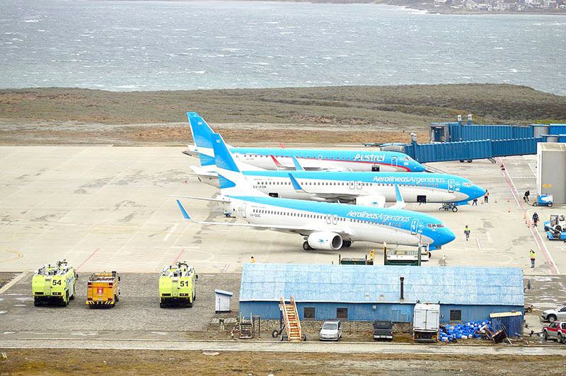  Aerolíneas suma 11 vuelos semanales a Ushuaia desde julio