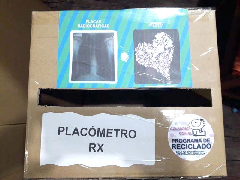 Fundación Garrahan incorpora placas al Programa de Reciclado