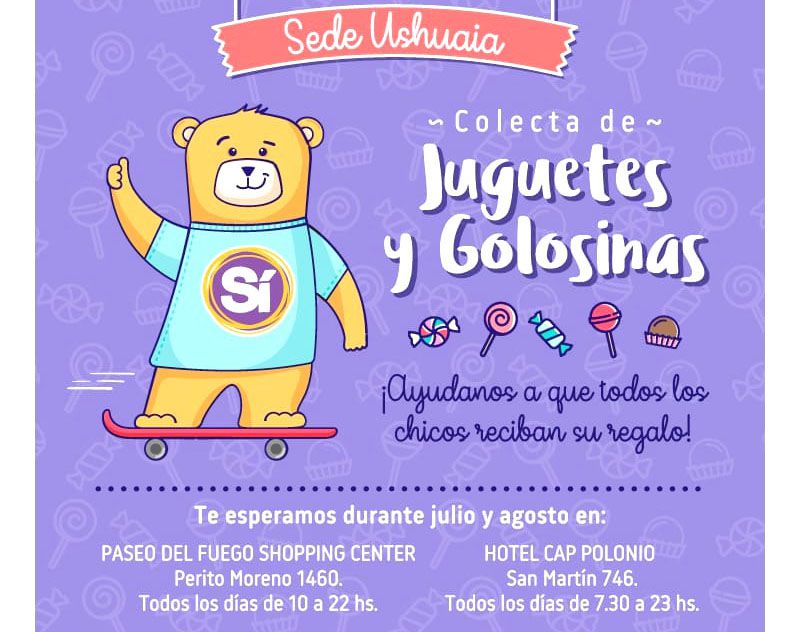 Fundación ‘Sí’ colecta juguetes y golosinas para el Día del Niño