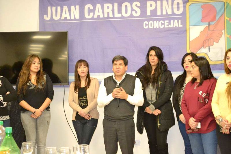 Pino repasó las principales obras del PJ fueguino