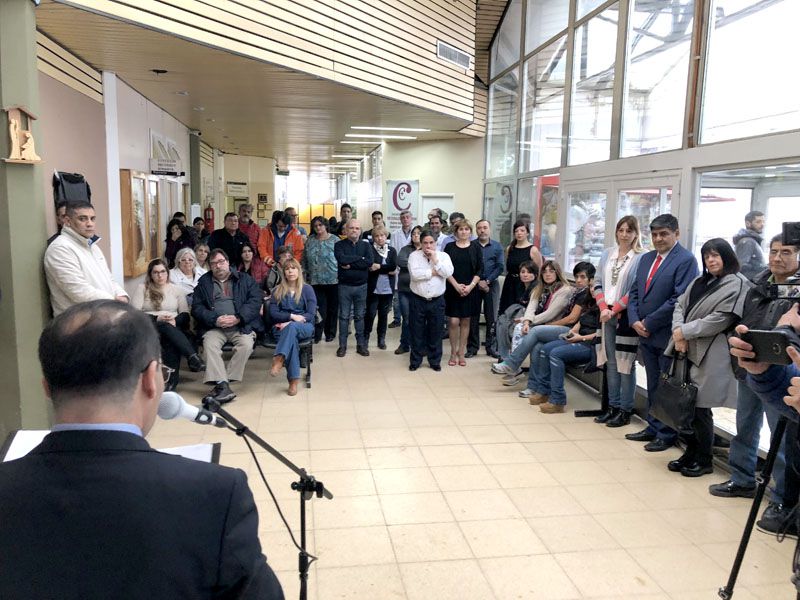 Rindieron homenaje en el HRU al ex gobernador Campos