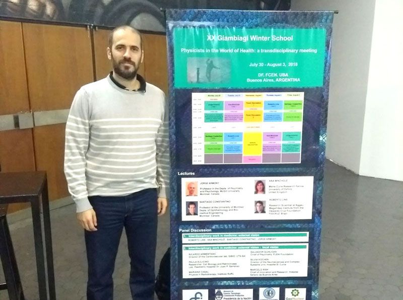 La UNTDF tuvo a un docente como representante en un encuentro internacional de físicos