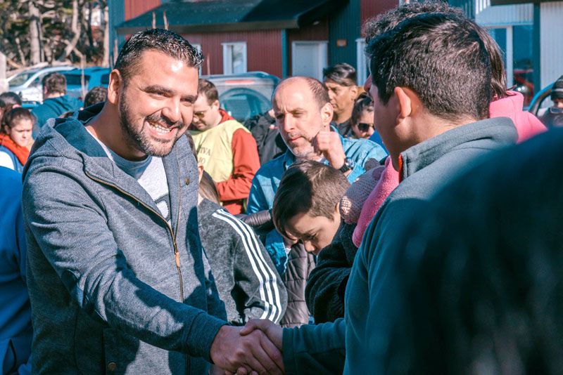 Vuoto recorrió viviendas construidas por cooperativas 