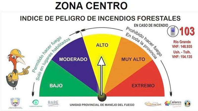 Ya rige la temporada de peligrosidad de incendios forestales