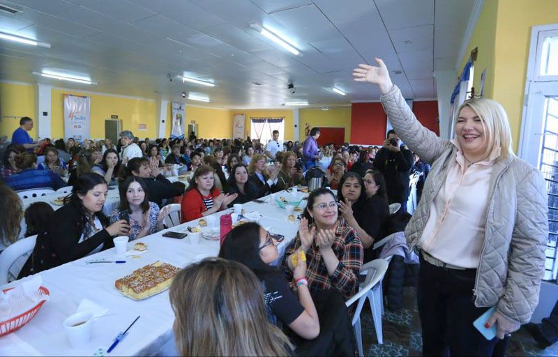 Bertone: Sabemos que hay muchas madres que no tienen trabajo, pero vamos a luchar para recuperarlo