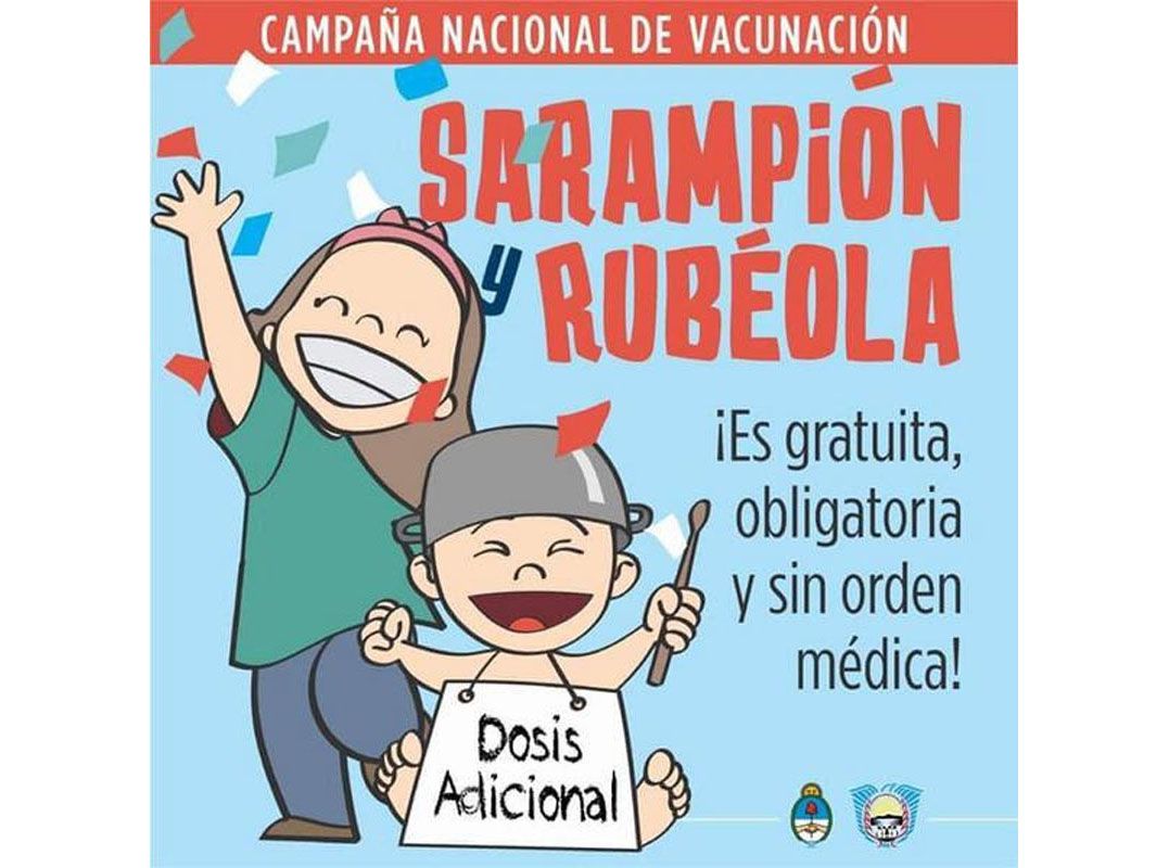 Insisten en la importancia de vacunar a los niños contra el sarampión y la rubeola