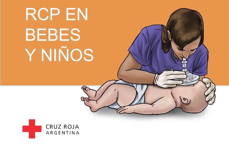 Cruz Roja capacita sobre RCP y desobstrucción de vías respiratorias en bebés