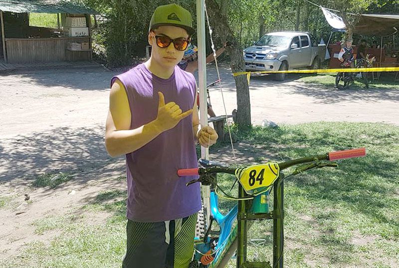 Lucas Jerez, subcampeón de la Copa Argentina