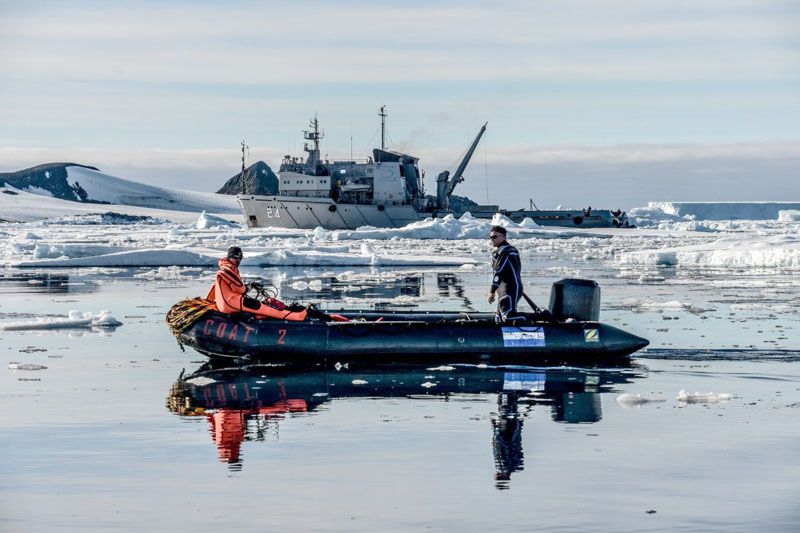 Comienza la Patrulla Antártica Naval Combinada