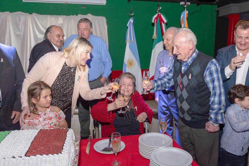 Bertone destacó el aporte de los inmigrantes italianos en Tierra del Fuego