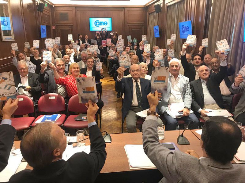 La CAME sumó su apoyo a la Ley Malvinas