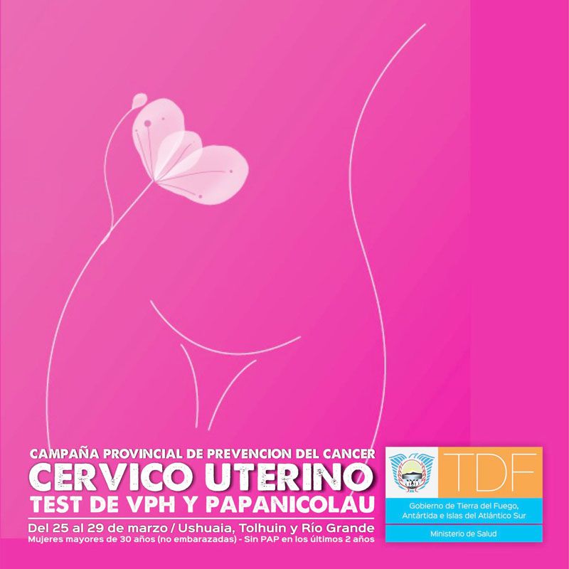 Salud realizará una Campaña Provincial de Prevención del Cáncer Cérvico Uterino