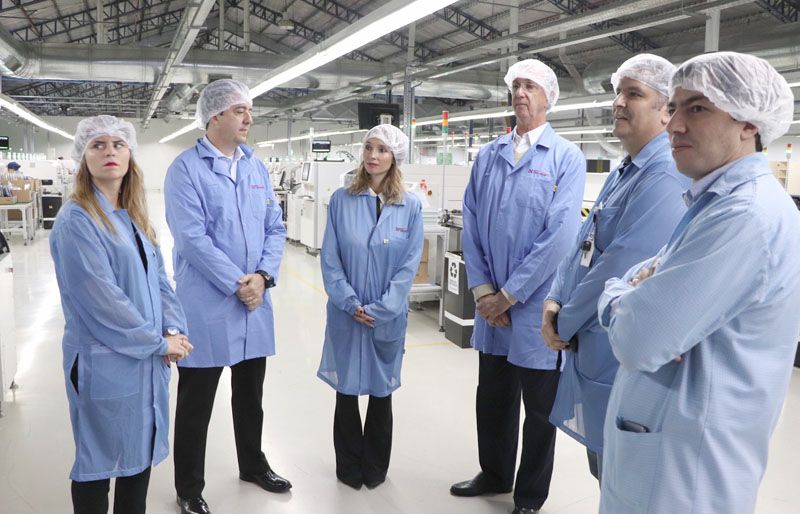 El Embajador de Brasil en Argentina recorrió las plantas productivas de Newsan