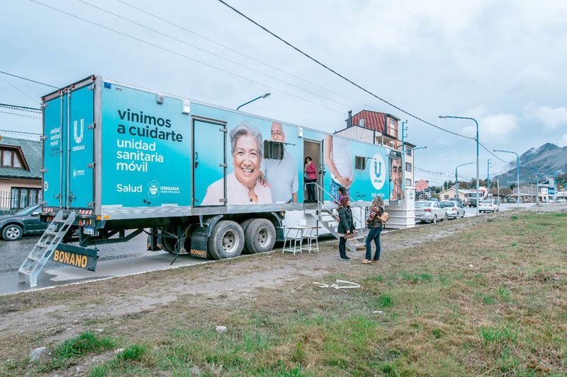 Ampliaron el horario de atención en oftalmología de la Unidad Sanitaria Móvil