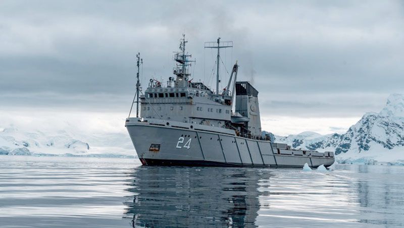 Concluyó la cuarta etapa de la Patrulla Antártica Naval Combinada