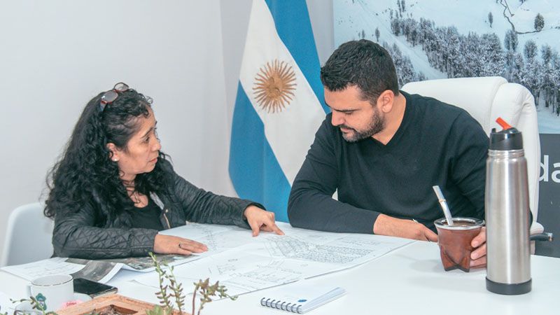 El intendente recibió a Fueguinos Autoconvocados 