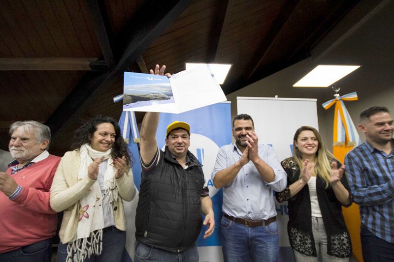 Taxistas valoraron la gestión del intendente Vuoto