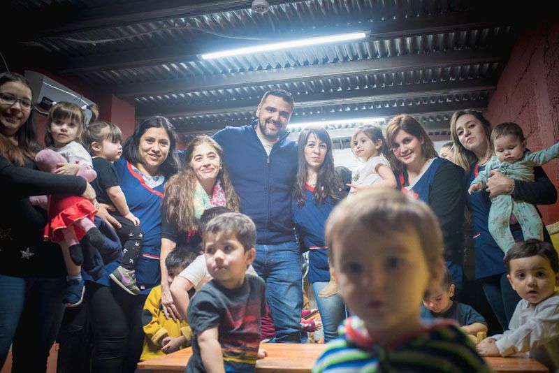 Vuoto visitó el jardín maternal Pequeños Piratas