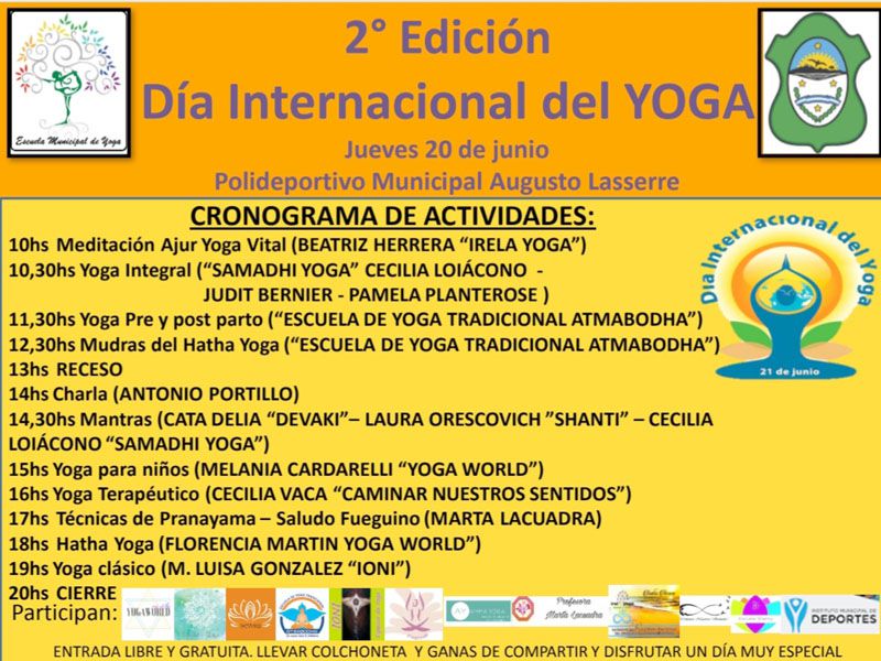 Se celebrará mañana el Día Internacional del Yoga