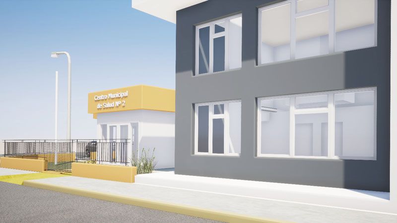 Siete nuevos consultorios y SUM