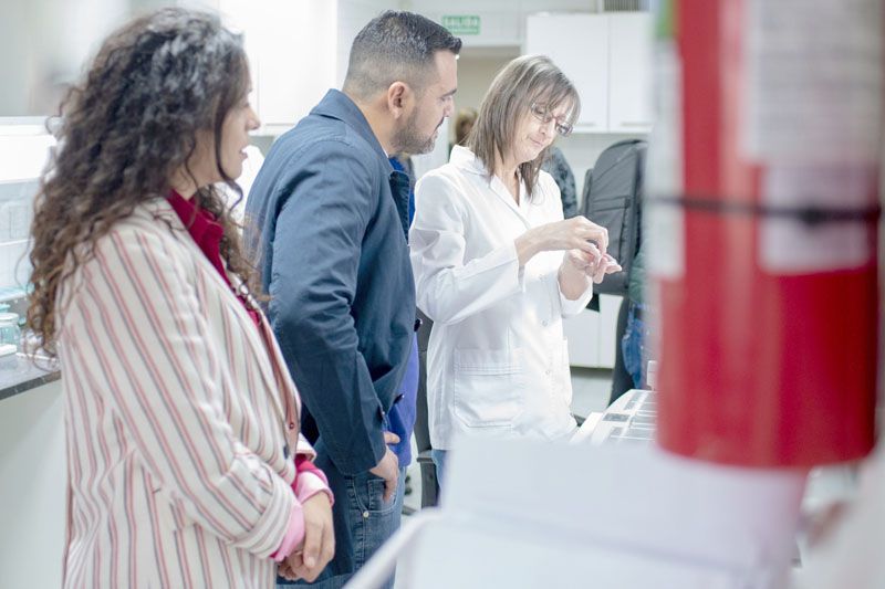 Vuoto visitó el futuro hospital de día de LUCCAU