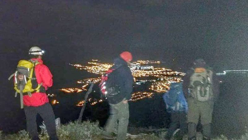 Dos personas se extraviaron en el Monte Susana y tras varias horas lograron bajar por sus propios medios - El Diario del Fin del Mundo