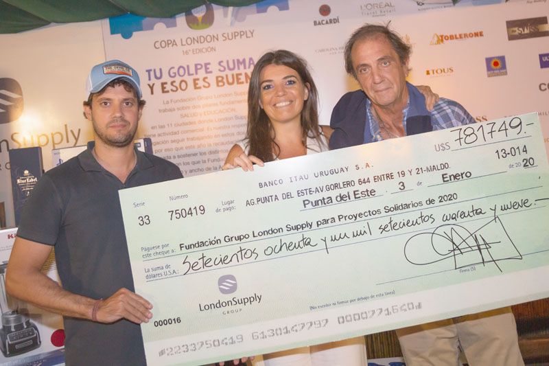 Más de $47 millones de pesos recaudados en el torneo de golf solidario de London Supply Group