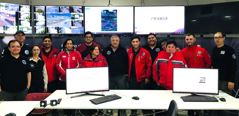 Defensa Civil de Ushuaia y Tolhuin realizaron un simulacro en conjunto