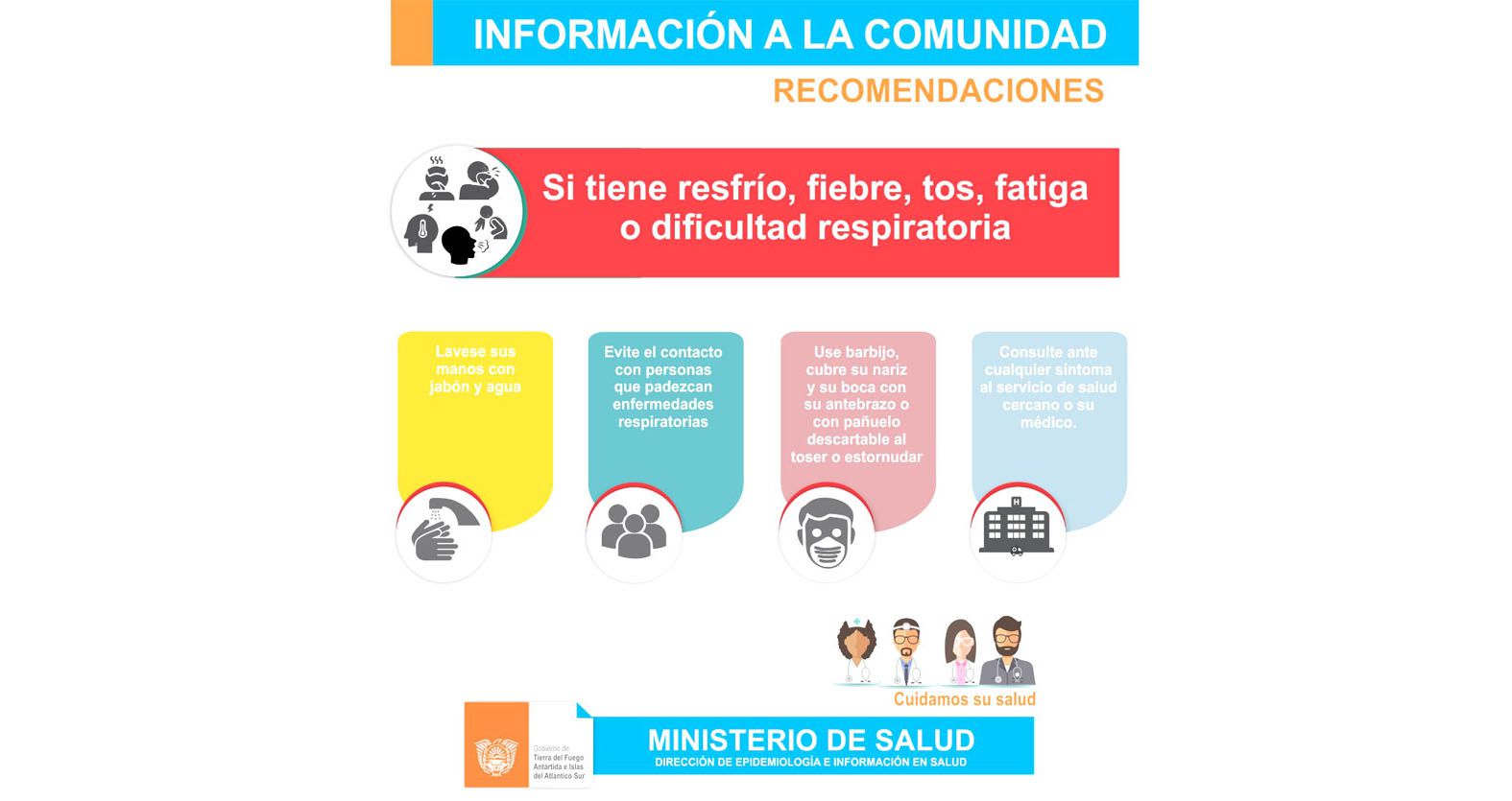 Aseguran que no hay casos del Coronavirus en la Provincia