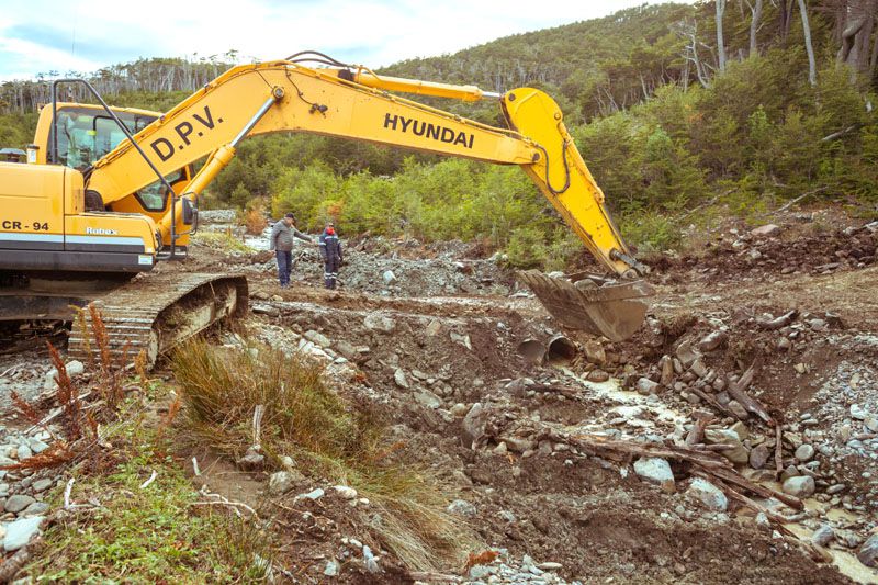 Las malas condiciones de la Ruta J, derivó en la intervención de Vialidad